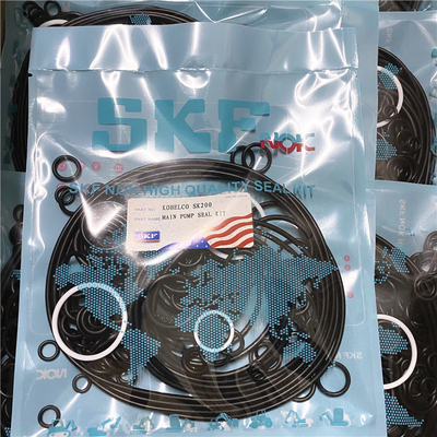 SK200 7 K3V112 হাইড্রোলিক পাম্প সিল কিট কন্ট্রোল ভালভ সীল কিট