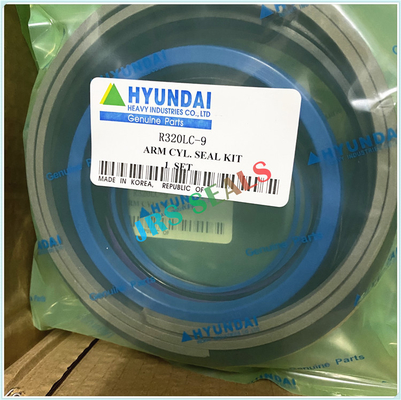 R290 R320 7 9 হাইড্রোলিক তেল সিল কিট ARM BOOM BUCKET হাইড্রোলিক সিলিন্ডার সিল কিট HYUN.DAI