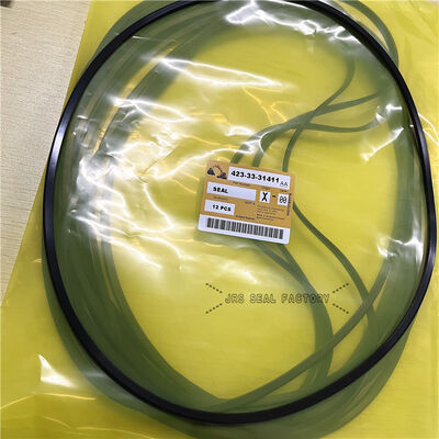 423-33-31411 4213331411 হাইড্রোলিক সিলিন্ডার সিল কিটের জন্য এনবিআর ব্ল্যাক আপ রিং