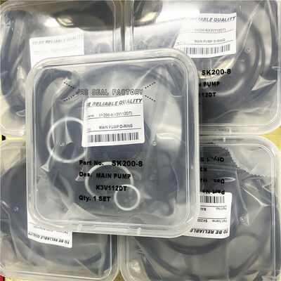 EX120-1 A8V55 SK200-8 K3V112DT প্রধান পাম্প হাইড্রোলিক পাম্প সিল কিট