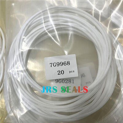 7G9968 7G-9968 সাদা PTFE ব্যাক আপ সিল ডাস্ট সিল হাইড্রোলিক সিলিন্ডার লিফট টিফট স্টিয়ারিং লোডার সিল কিট
